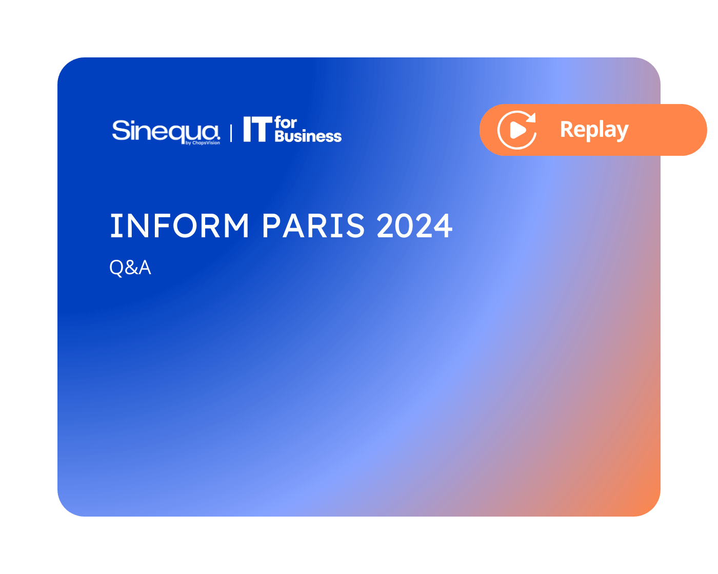 Inform Paris 2024