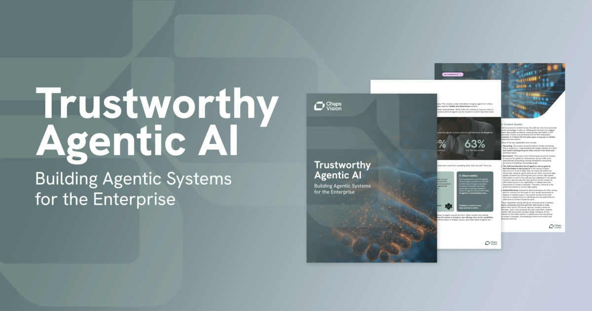 Trustworthy Agentic AI: Building Agentic Systems for the Enterprise